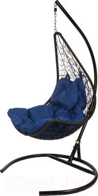 Кресло подвесное BiGarden Wind Black (подушка синяя)