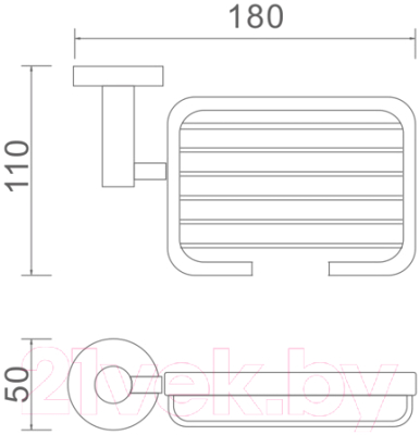 Мыльница Ledeme L71702U-1