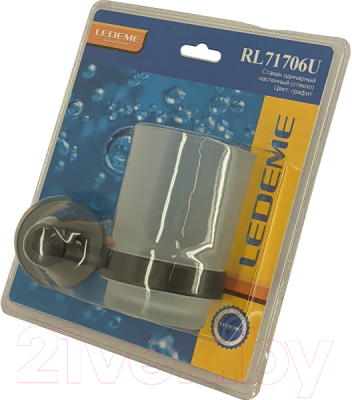 Стакан для зубной щетки и пасты Ledeme L71706U