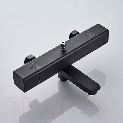 Душевая система со смесителем Ledeme L2424B (черный)