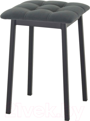 Табурет AMC Comfort 7.1.16 (ткань антрацит/черный) - фото
