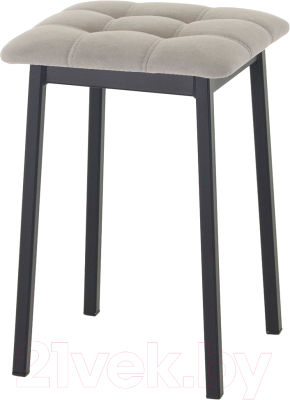 Табурет AMC Comfort 7.1.18 (ткань латте/черный) - фото