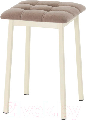 Табурет AMC Comfort 7.3.17 (ткань капучино/слоновая кость) - фото