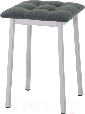 Табурет AMC Comfort 7.5.16 (ткань антрацит/серебристый) - фото