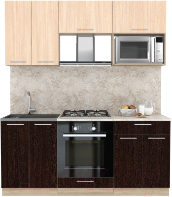 Готовая кухня Интерлиния Мила 1.8 ВТ - фото