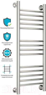 Полотенцесушитель водяной Сунержа Богема+ прямая 80x30 / 00-0220-8030