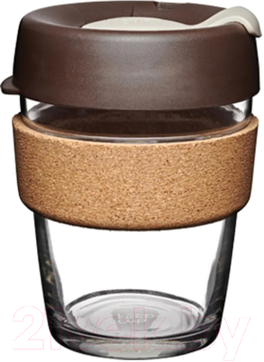 Стакан для горячих напитков KeepCup Brew Cork M Almond / BCALM12 - фото