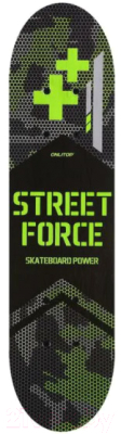 Скейтборд Onlytop PVC Street Force / 4013661 - фото