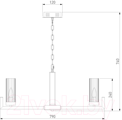 Люстра Евросвет Arganie 60133/8