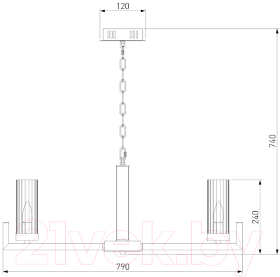 Люстра Евросвет Arganie 60133/8