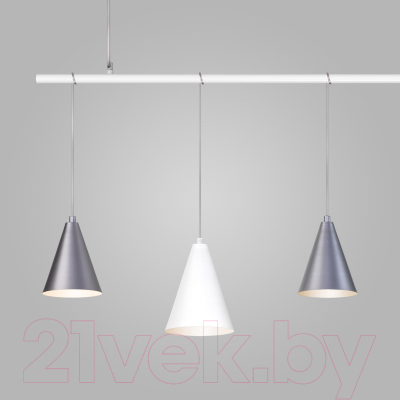 Люстра Евросвет 50088/5 (белый/серебристый)