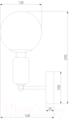 Бра Евросвет Bubble 50251/1