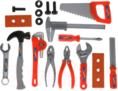 Набор инструментов игрушечный Играем вместе Хот Вилс / A1439823W-R - фото