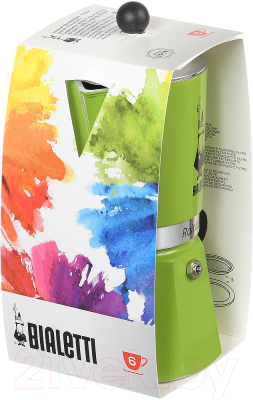 Гейзерная кофеварка Bialetti Rainbow 4973