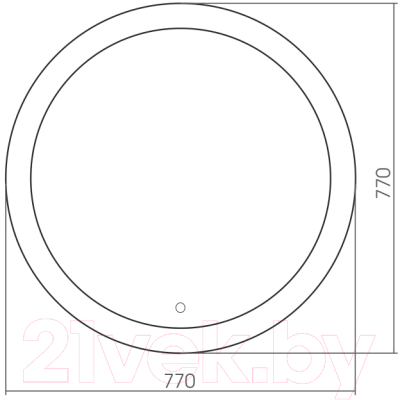 Зеркало Silver Mirrors Perla Neo D770 / LED-00002400