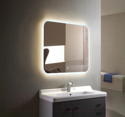 Зеркало Silver Mirrors Stiv Neo 70x68 / LED-00002396