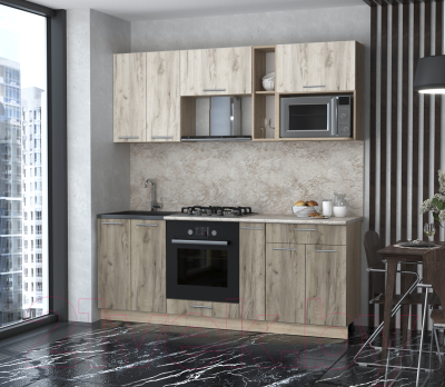 Готовая кухня Интерлиния Мила 2.0 ВТ