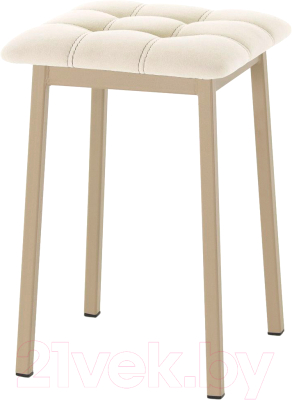Табурет AMC Comfort 7.10.3 (ткань бежевый/капучино) - фото