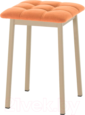 Табурет AMC Comfort 7.10.4 (ткань терракот/капучино) - фото