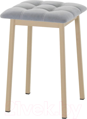 Табурет AMC Comfort 7.10.5 (ткань графит/капучино) - фото