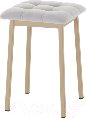 Табурет AMC Comfort 7.10.6 (ткань серый/капучино) - фото