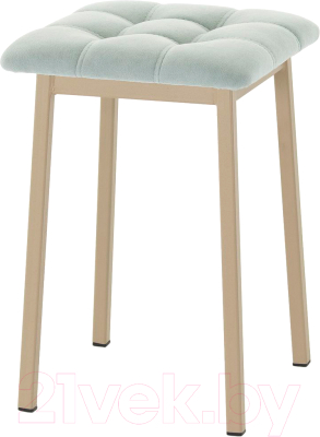 Табурет AMC Comfort 7.10.10 (ткань мятный/капучино) - фото