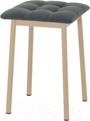 Табурет AMC Comfort 7.10.16 (ткань антрацит/капучино) - фото