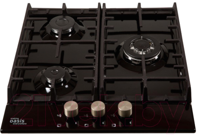 Газовая варочная панель Making Oasis Everywhere P-3MBT (B) 