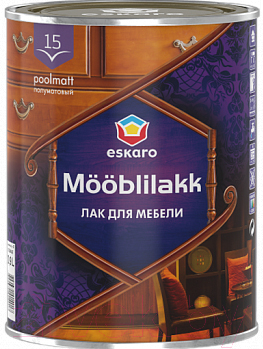 Лак Eskaro Mooblilakk 15 - фото