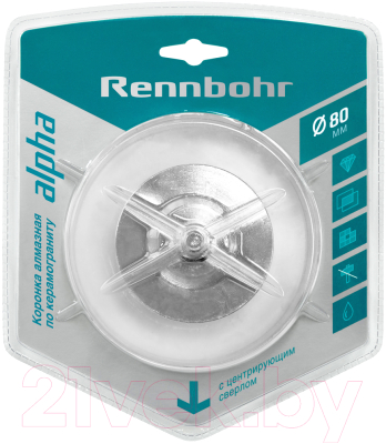 Коронка Rennbohr 676280 - фото