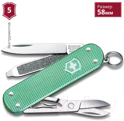 Нож складной Victorinox Minty Mint 0.6221.221G