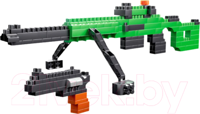 Конструктор Bauer Снайперская винтовка Драгунова и пистолет / 873 (159эл) - фото