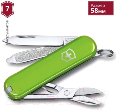 Нож складной Victorinox Smashed Avocado 0.6223.43G