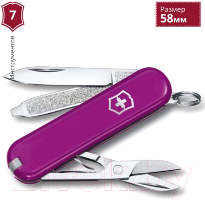 Нож складной Victorinox Tasty Grape 0.6223.52G