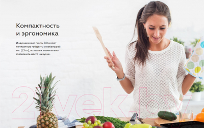 Электрическая настольная плита BQ HP102B