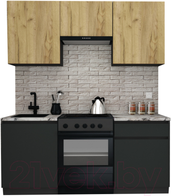 Готовая кухня ВерсоМебель Эко-8 1.8 - фото