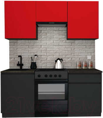 Готовая кухня ВерсоМебель Эко-8 1.8 - фото