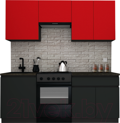 Готовая кухня ВерсоМебель Эко-8 2.0 - фото