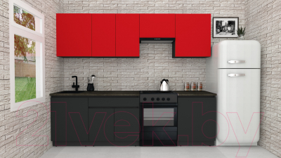 Готовая кухня ВерсоМебель Эко-8 2.6