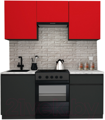 Готовая кухня ВерсоМебель Эко-8 1.8 - фото