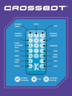 Игрушка на пульте управления Crossbot Щенок Тоби / 870663