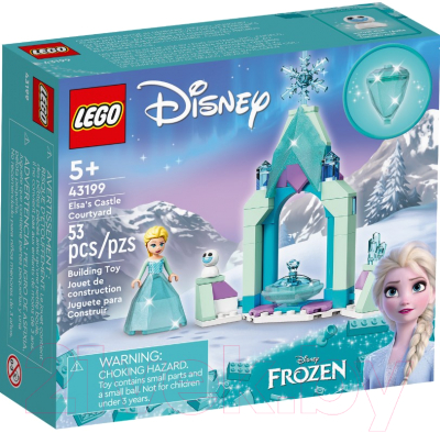 Конструктор Lego Disney Princess Двор замка Эльзы 43199 - фото