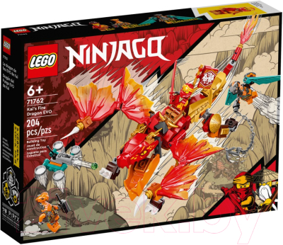 Конструктор Lego Ninjago Огненный дракон Эво Кая 71762 - фото