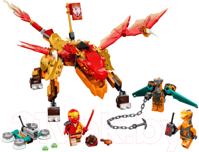 Конструктор Lego Ninjago Огненный дракон Эво Кая 71762