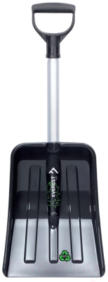 Лопата для уборки снега Prosperplast Everest Eco / ILTEV-S411 (черный) - фото