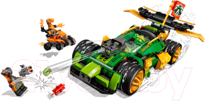 Конструктор Lego Ninjago Гоночный автомобиль ЭВО Ллойда 71763