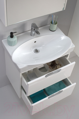 Тумба под умывальник Belux Неман НП65-02 (164, бетон светлый)