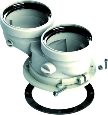 Адаптер для раздельного дымоудаления Ferroli 80x80 / 041082X0 - фото