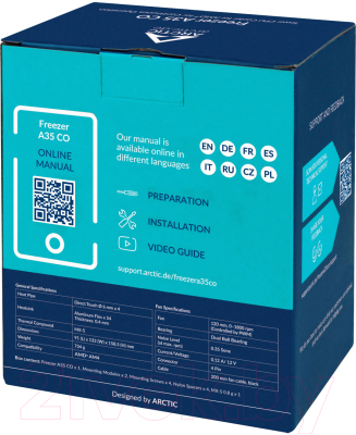 Кулер для процессора Arctic Cooling Freezer A35 CO / ACFRE00113A