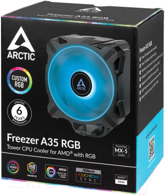 Кулер для процессора Arctic Cooling Freezer A35 RGB / ACFRE00114A